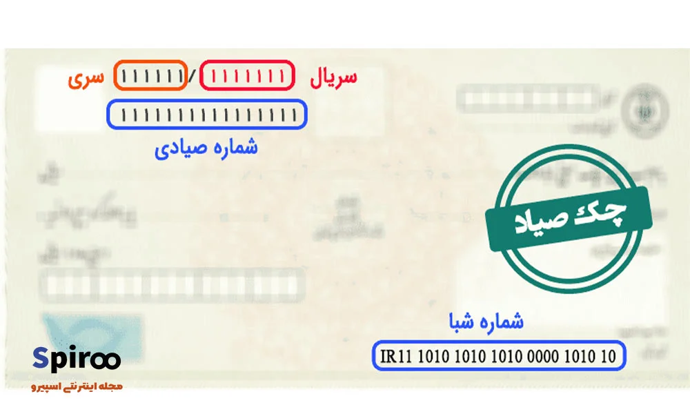 شماره صیادی چک کجاست و چه ویژگیهایی دارد